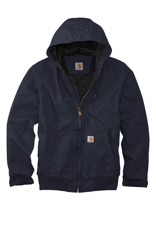 Carhartt Washed Duck Active Jacket | Navy