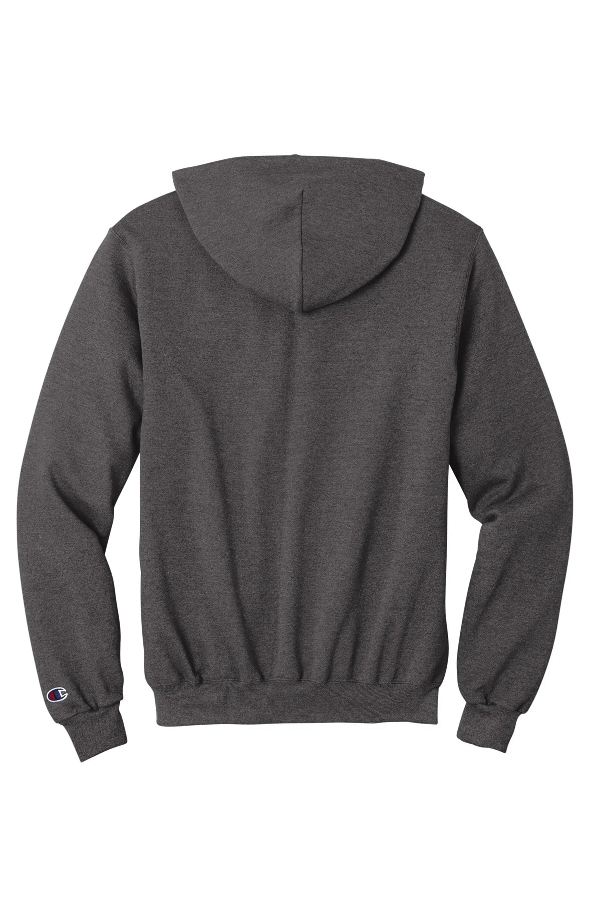 Champion Eco Fleece Full-Zip Hoodie | Charcoal Heather