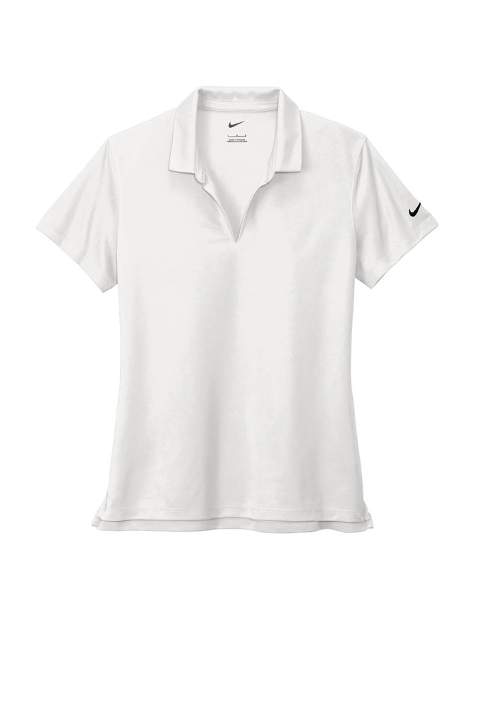 Nike Ladies Dri-FIT Micro Pique 2.0 Polo | White