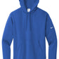 Nike Club Fleece Sleeve Swoosh Pullover Hoodie | Dark Grey Heather