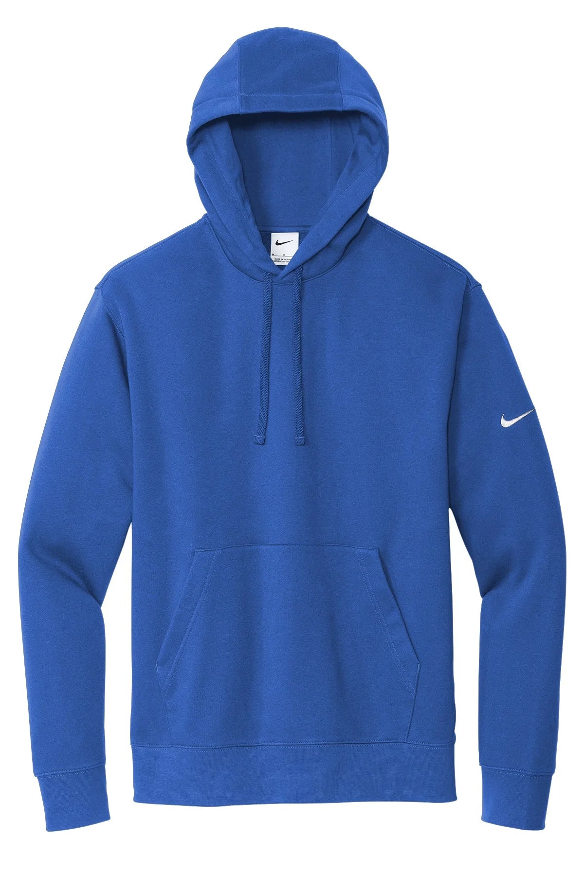 Nike Club Fleece Sleeve Swoosh Pullover Hoodie NEW | University Red