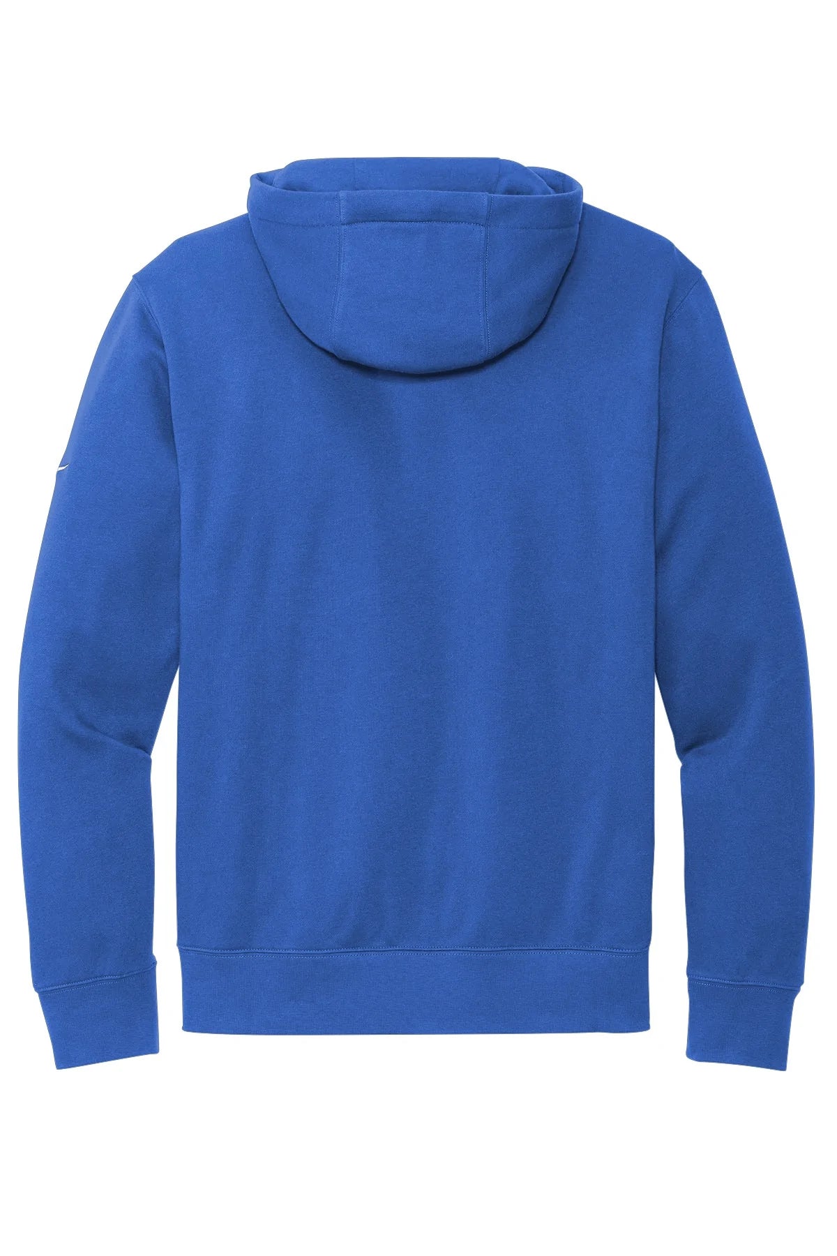 Nike Club Fleece Sleeve Swoosh Pullover Hoodie | Dark Grey Heather