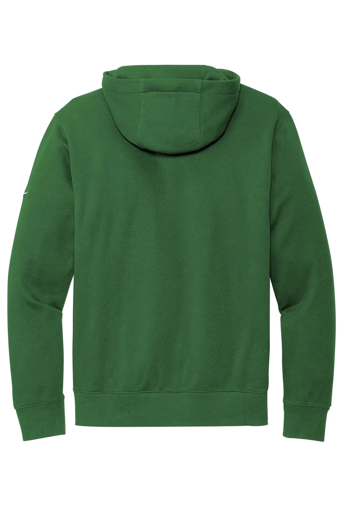 Nike Club Fleece Sleeve Swoosh Pullover Hoodie | Dark Grey Heather