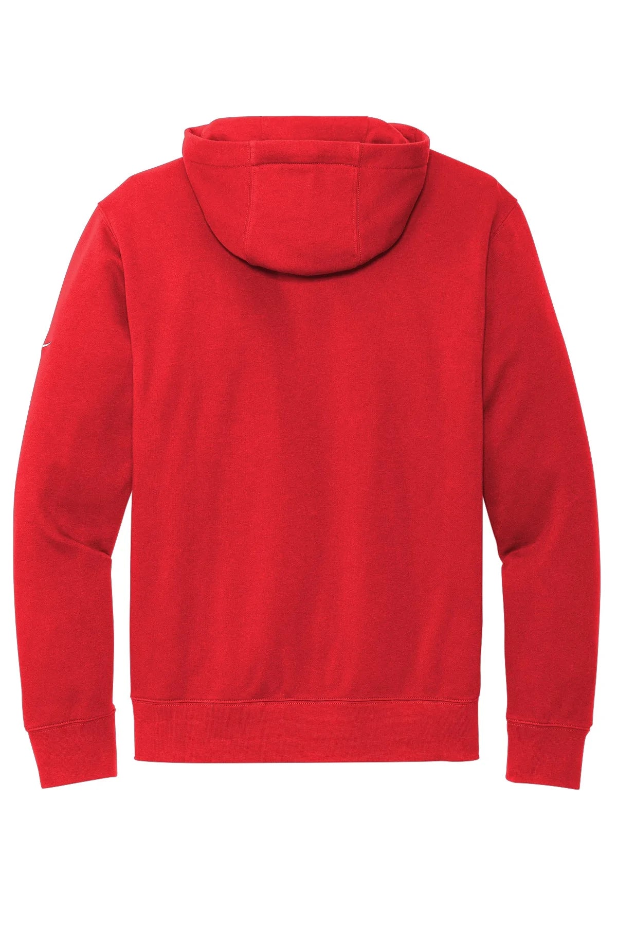 Nike Club Fleece Sleeve Swoosh Pullover Hoodie NEW | University Red