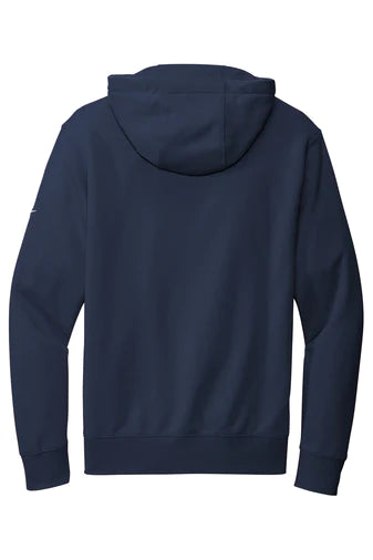 Nike Club Fleece Sleeve Swoosh Full-Zip Hoodie | Midnight Navy