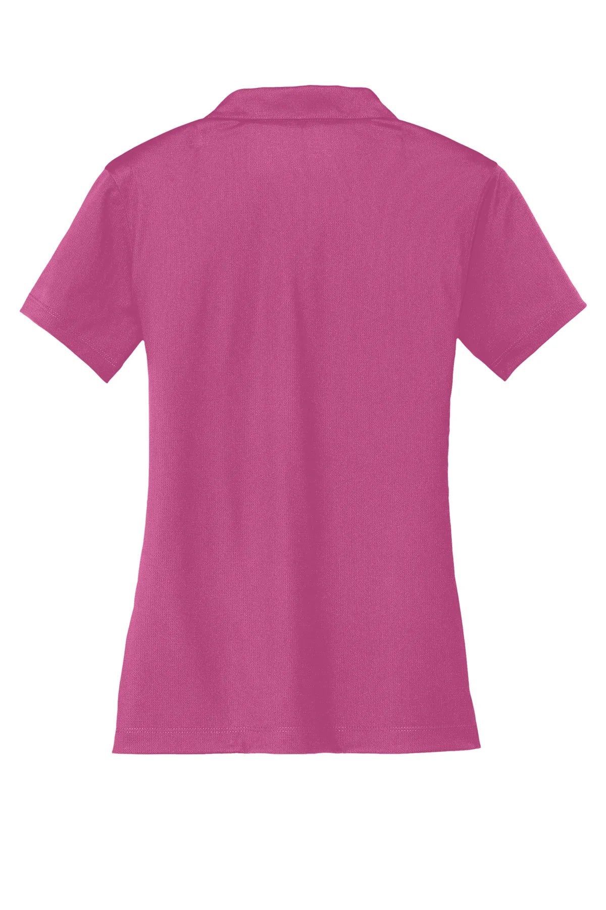 Nike Ladies Dri-FIT Vertical Mesh Polo | Pink Fire
