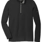 Nike Dri-FIT Stretch 1/2-Zip Cover-Up | Black Dark Grey
