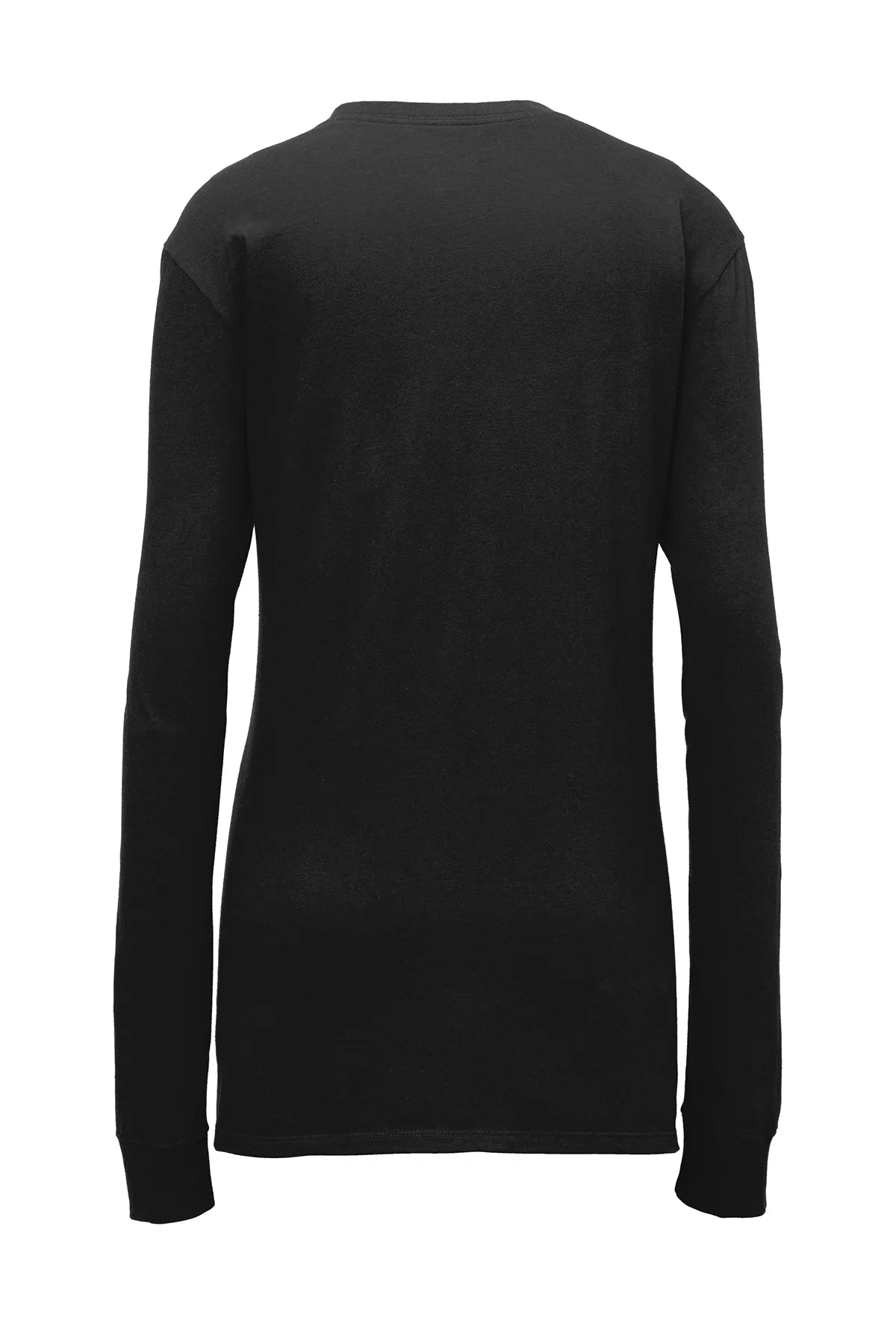Nike Ladies Core Cotton Long Sleeve Scoop Neck Tee