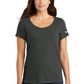 Nike Ladies Dri-FIT Cotton/Poly Scoop Neck Tee | Anthracite