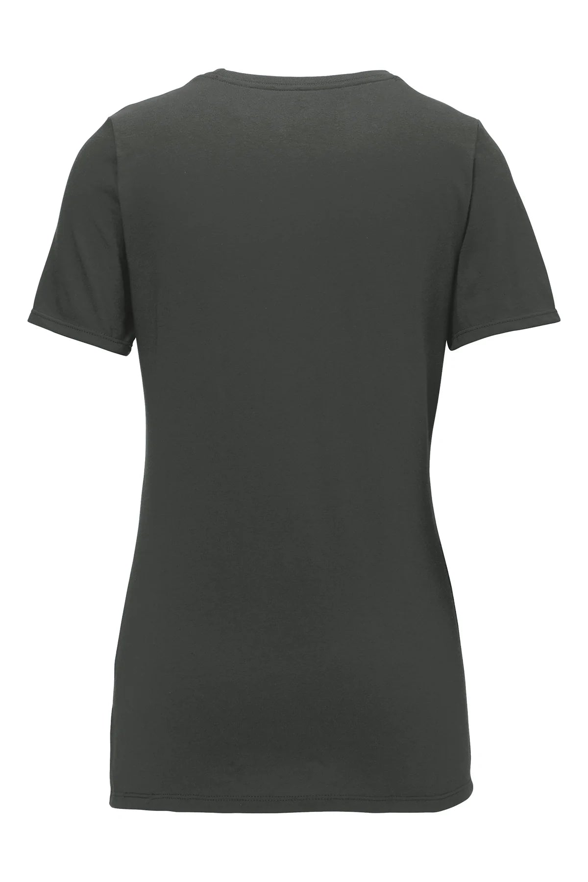 Nike Ladies Dri-FIT Cotton/Poly Scoop Neck Tee | Anthracite