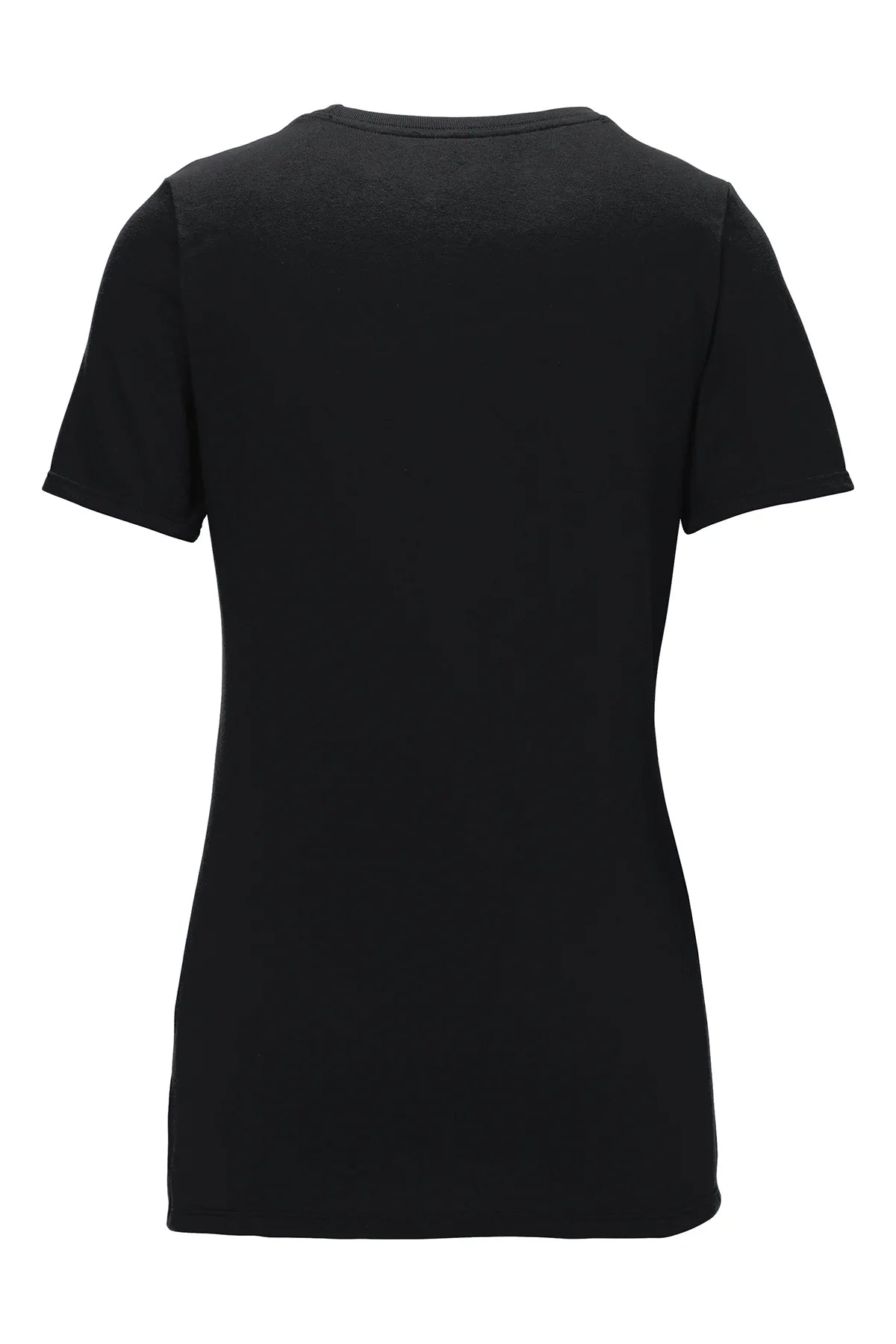 Nike Ladies Dri-FIT Cotton/Poly Scoop Neck Tee | Black