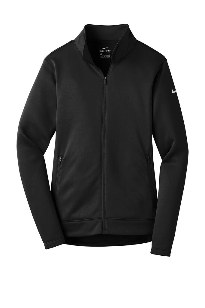Nike Ladies Therma-FIT Full-Zip Fleece | Black
