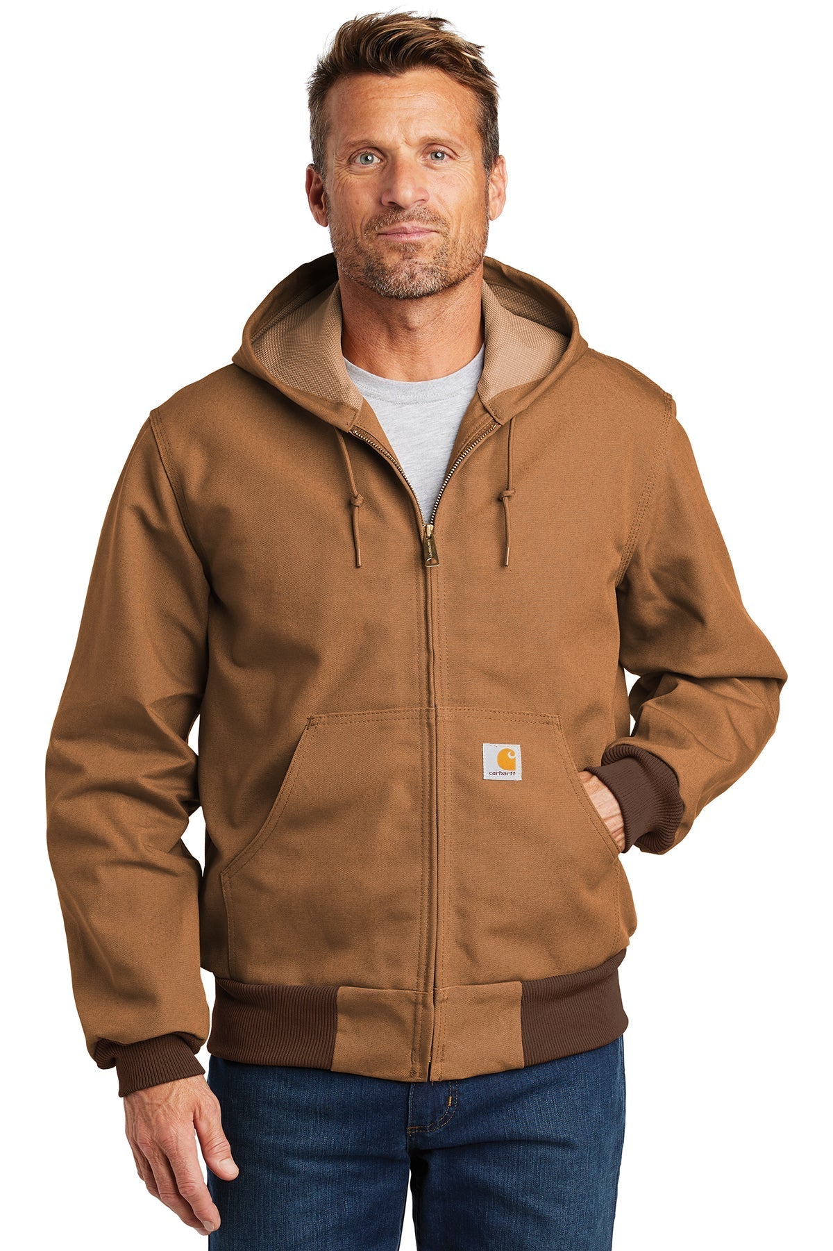 Carhartt Thermal-Lined Duck Active Jacket | Carhartt Brown