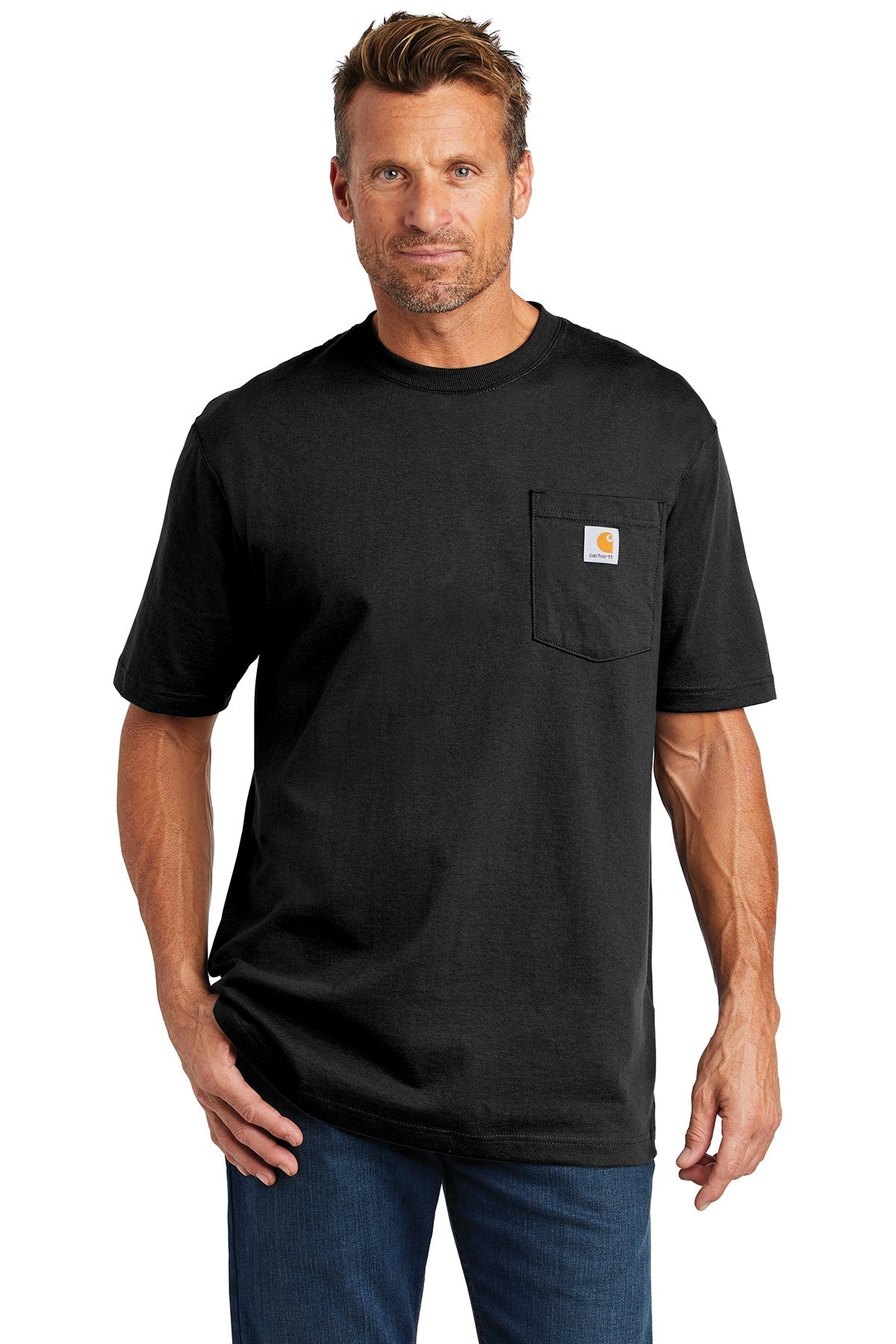 Carhartt ® Tall Workwear Pocket Short Sleeve T-Shirt | Black