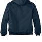 Carhartt Quilted-Flannel-Lined Duck Active Jacket | Dark Navy
