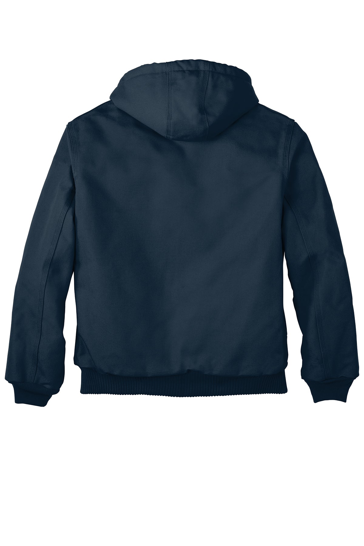 Carhartt Quilted-Flannel-Lined Duck Active Jacket | Dark Navy