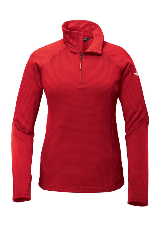 The North Face Ladies Mountain Peaks 1/4-Zip Fleece | TNF Red