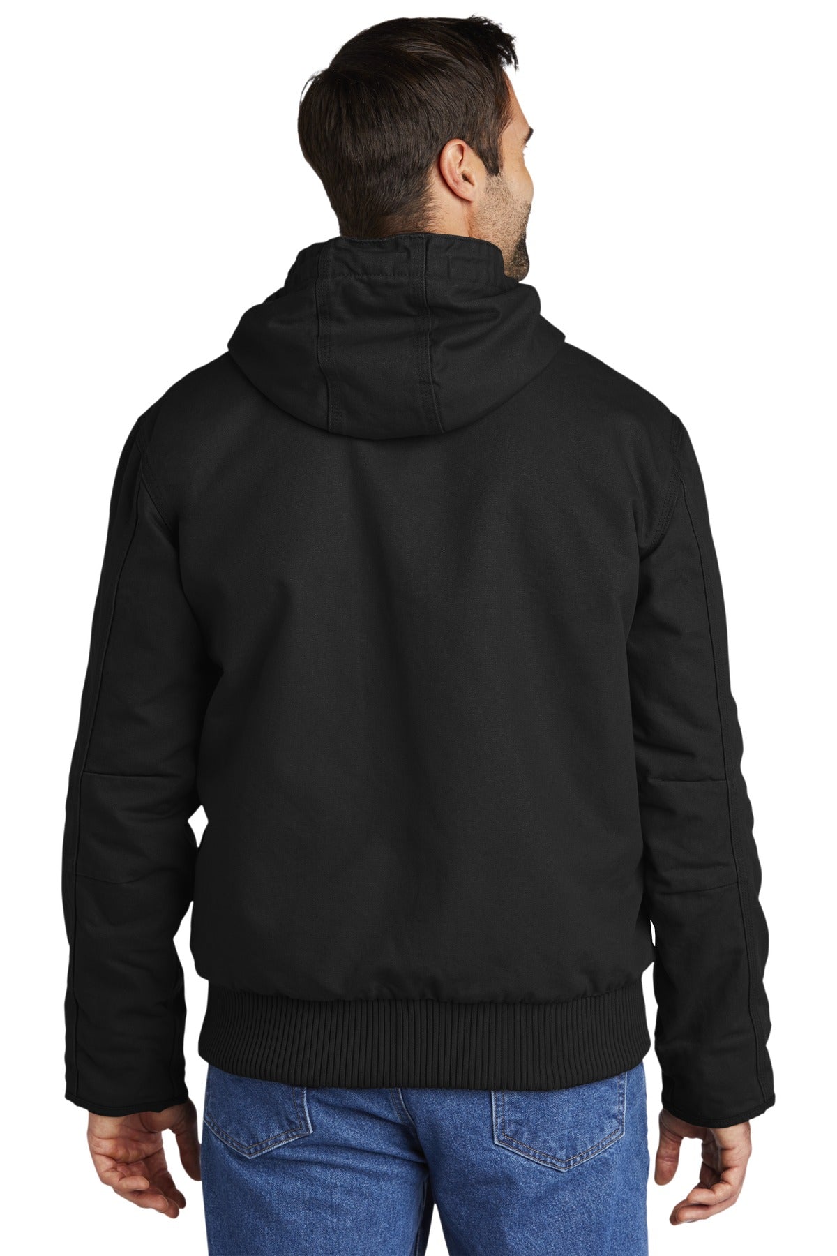Carhartt Tall Washed Duck Active Jacket | Black