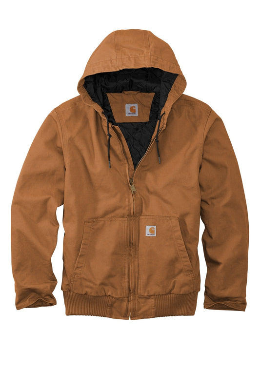 Carhartt Tall Washed Duck Active Jacket | Carhartt Brown