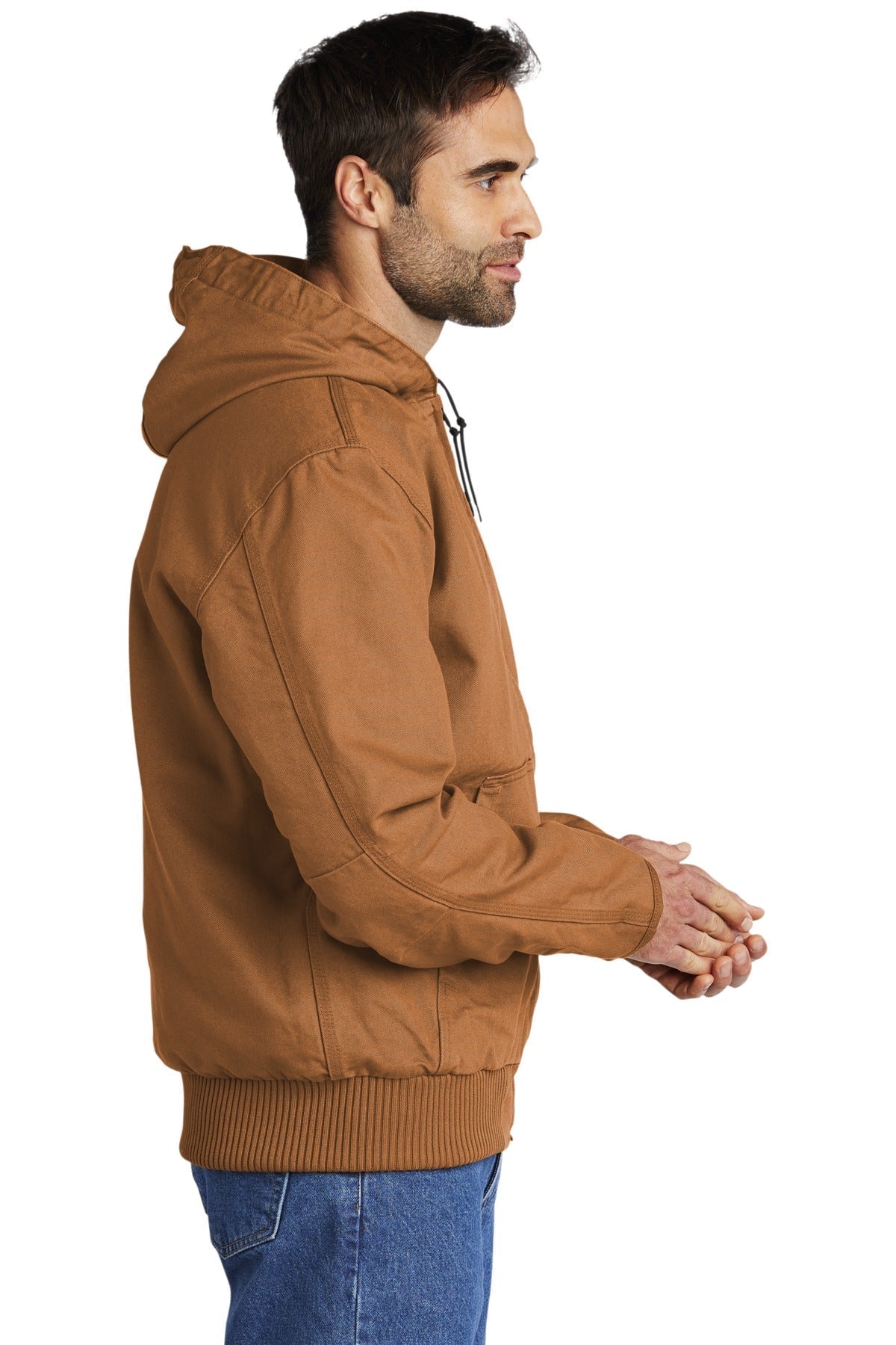 Carhartt Tall Washed Duck Active Jacket | Carhartt Brown