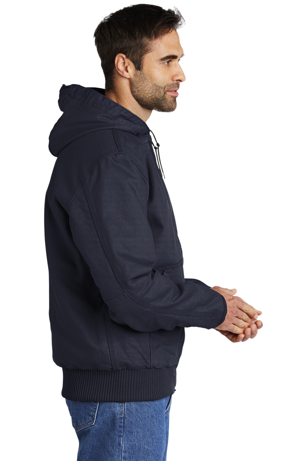 Carhartt Tall Washed Duck Active Jacket | Black