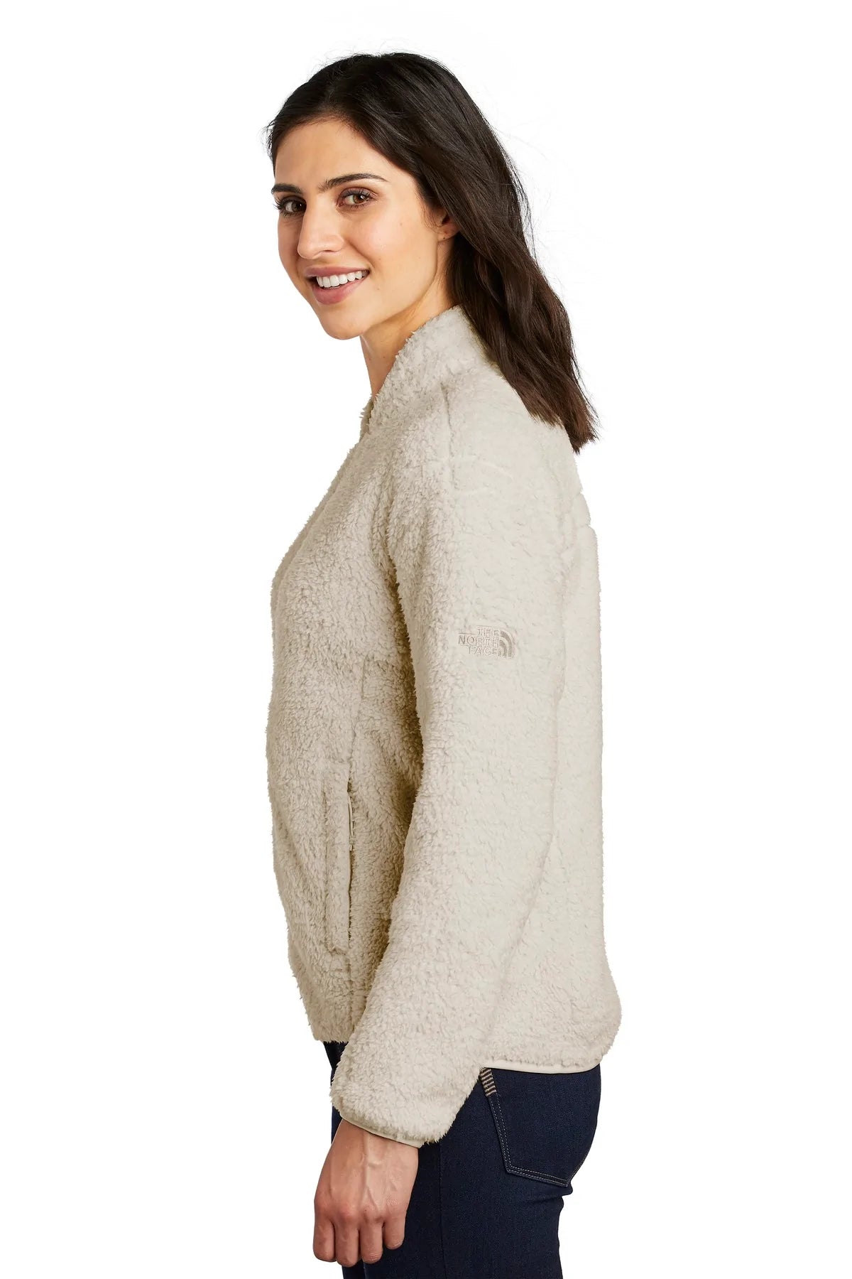 The North Face Ladies High Loft Fleece | Vintage White