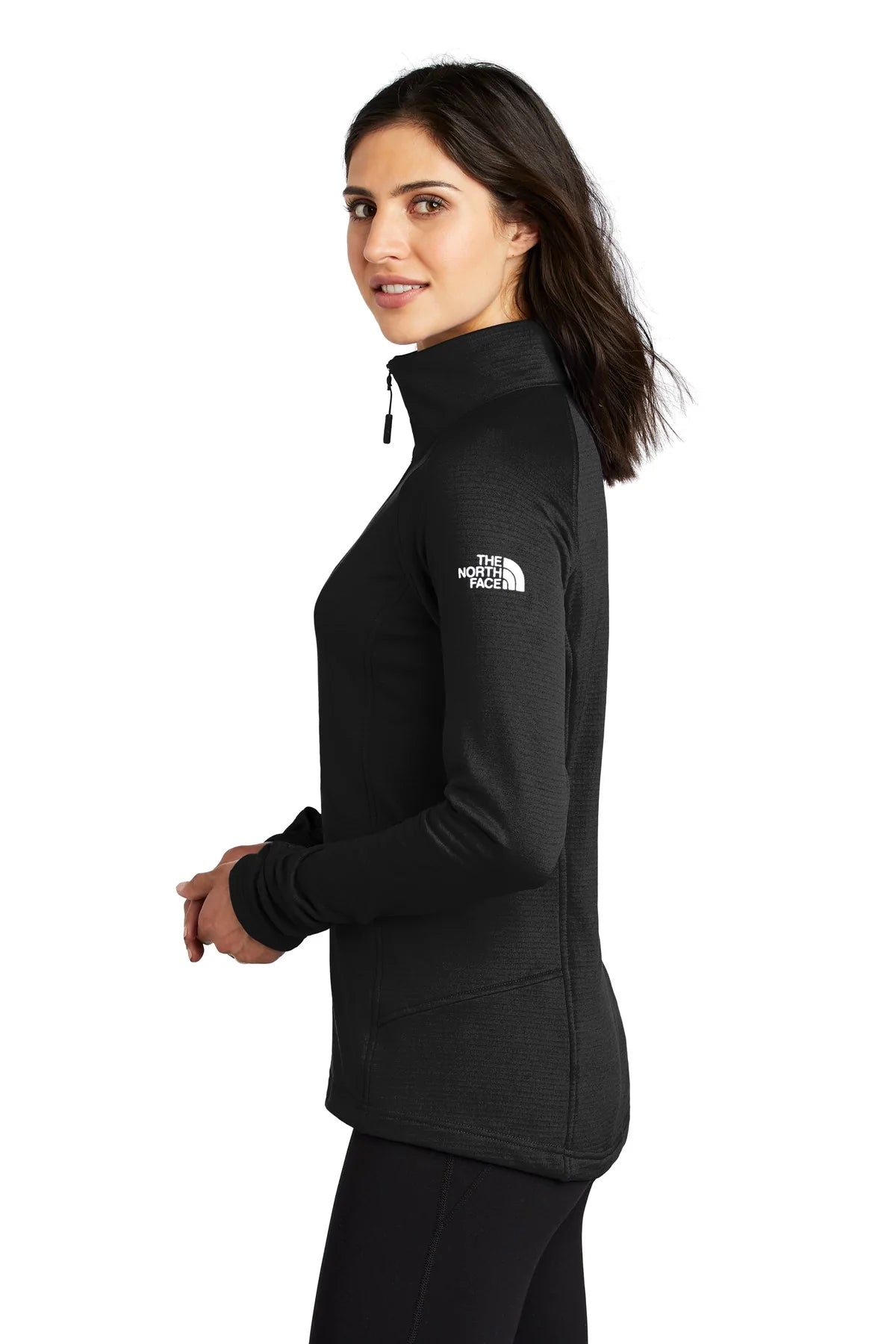 The North Face Ladies Mountain Peaks 1/4-Zip Fleece | TNF Black