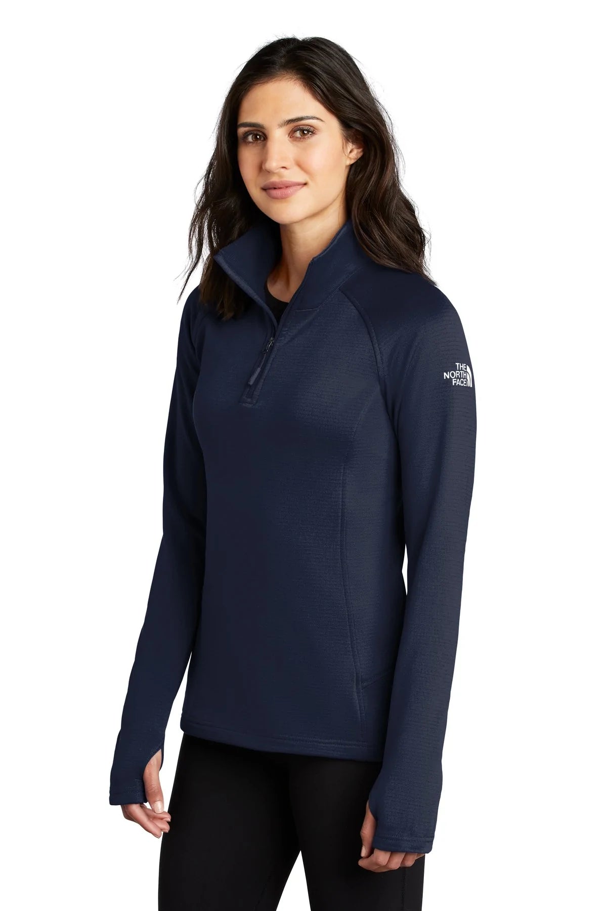 The North Face Ladies Mountain Peaks 1/4-Zip Fleece | TNF Black