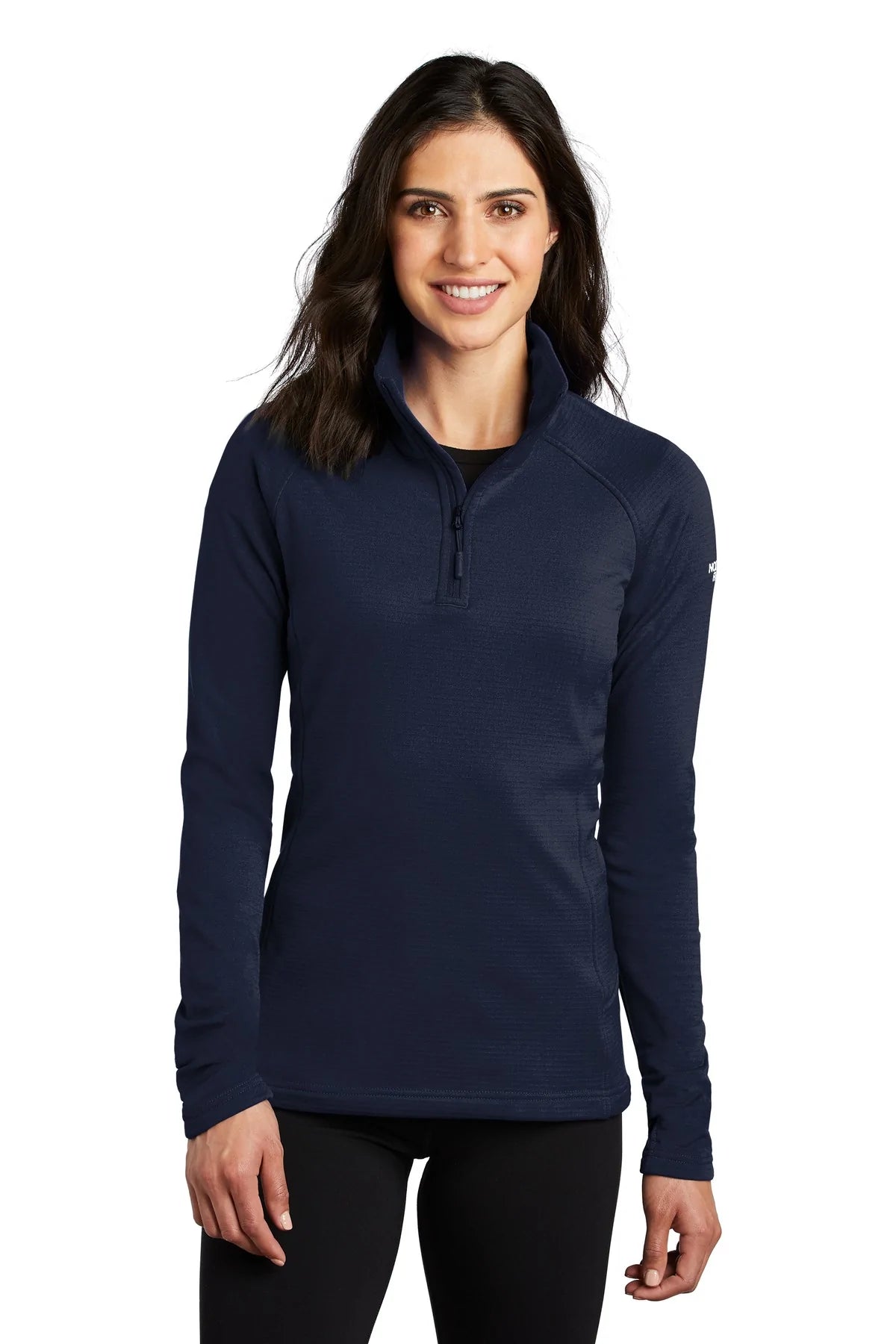 The North Face Ladies Mountain Peaks 1/4-Zip Fleece | TNF Black