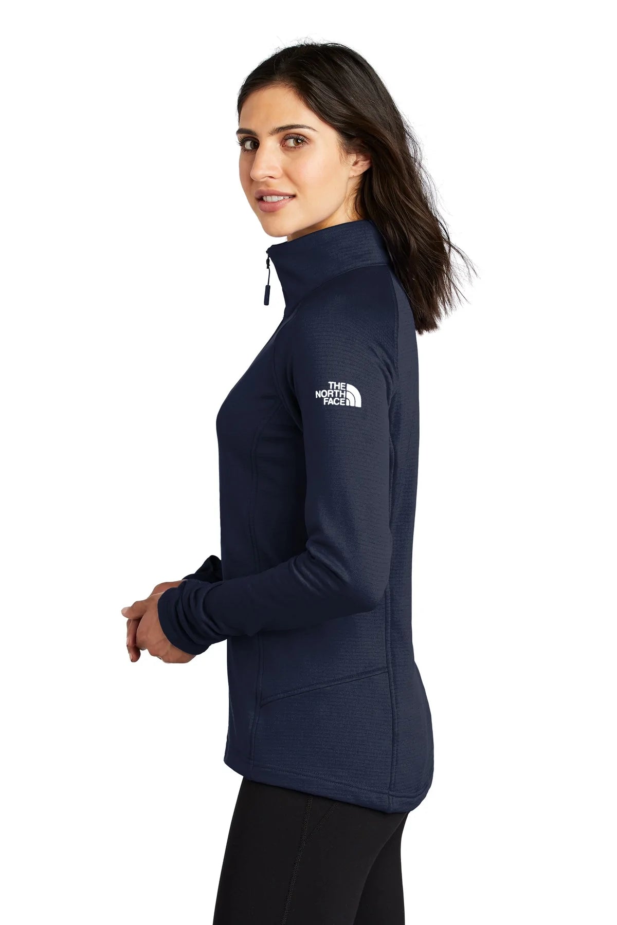 The North Face Ladies Mountain Peaks 1/4-Zip Fleece | TNF Black