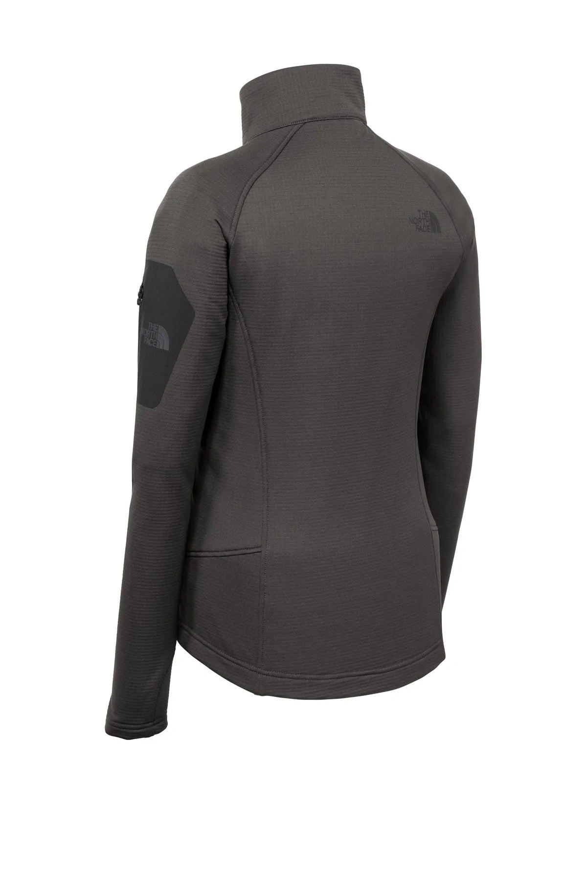 The North Face Ladies Mountain Peaks Full-Zip Fleece Jacket | Asphalt Grey