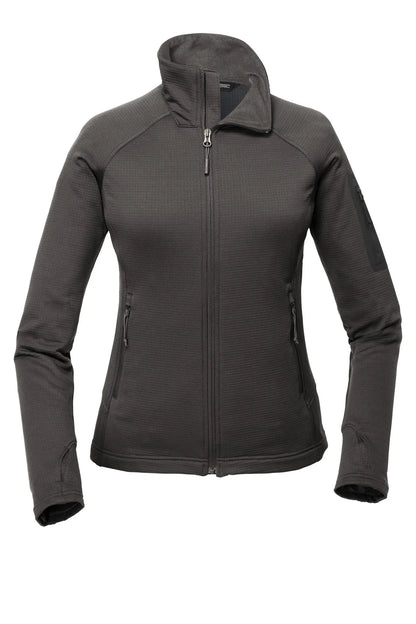 The North Face Ladies Mountain Peaks Full-Zip Fleece Jacket | Asphalt Grey