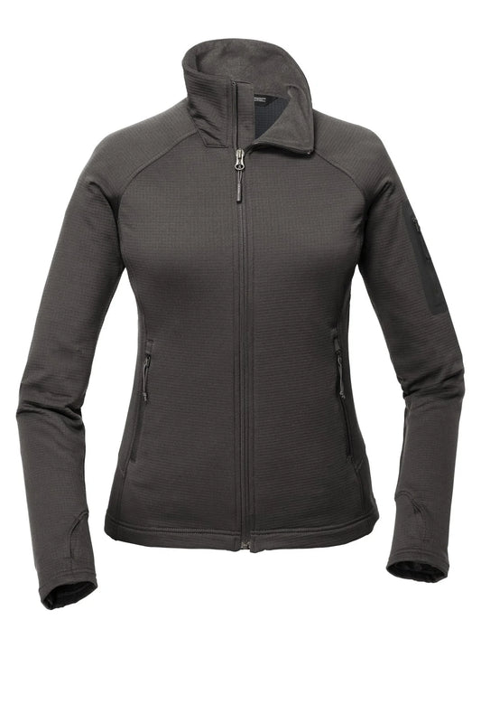 The North Face Ladies Mountain Peaks Full-Zip Fleece Jacket | Asphalt Grey