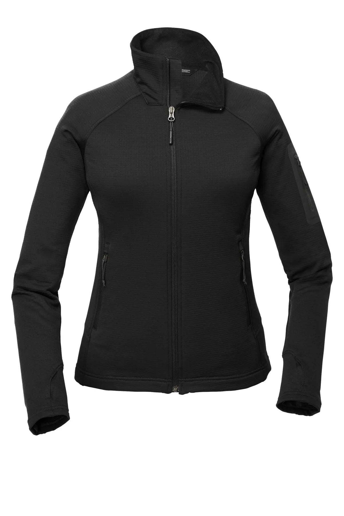 The North Face Ladies Mountain Peaks Full-Zip Fleece Jacket | TNF Black
