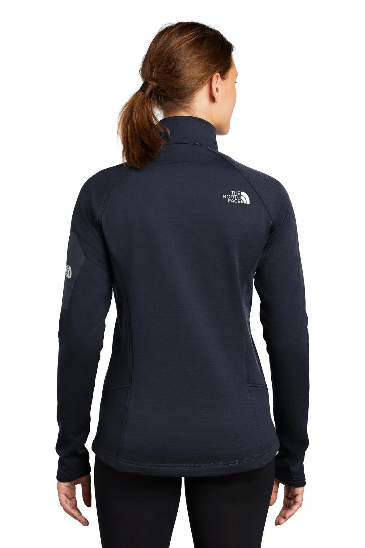 The North Face Ladies Mountain Peaks Full-Zip Fleece Jacket | Asphalt Grey