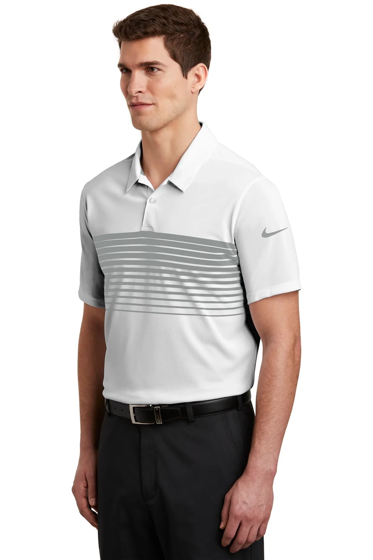 Nike Dri-FIT Chest Stripe Polo.