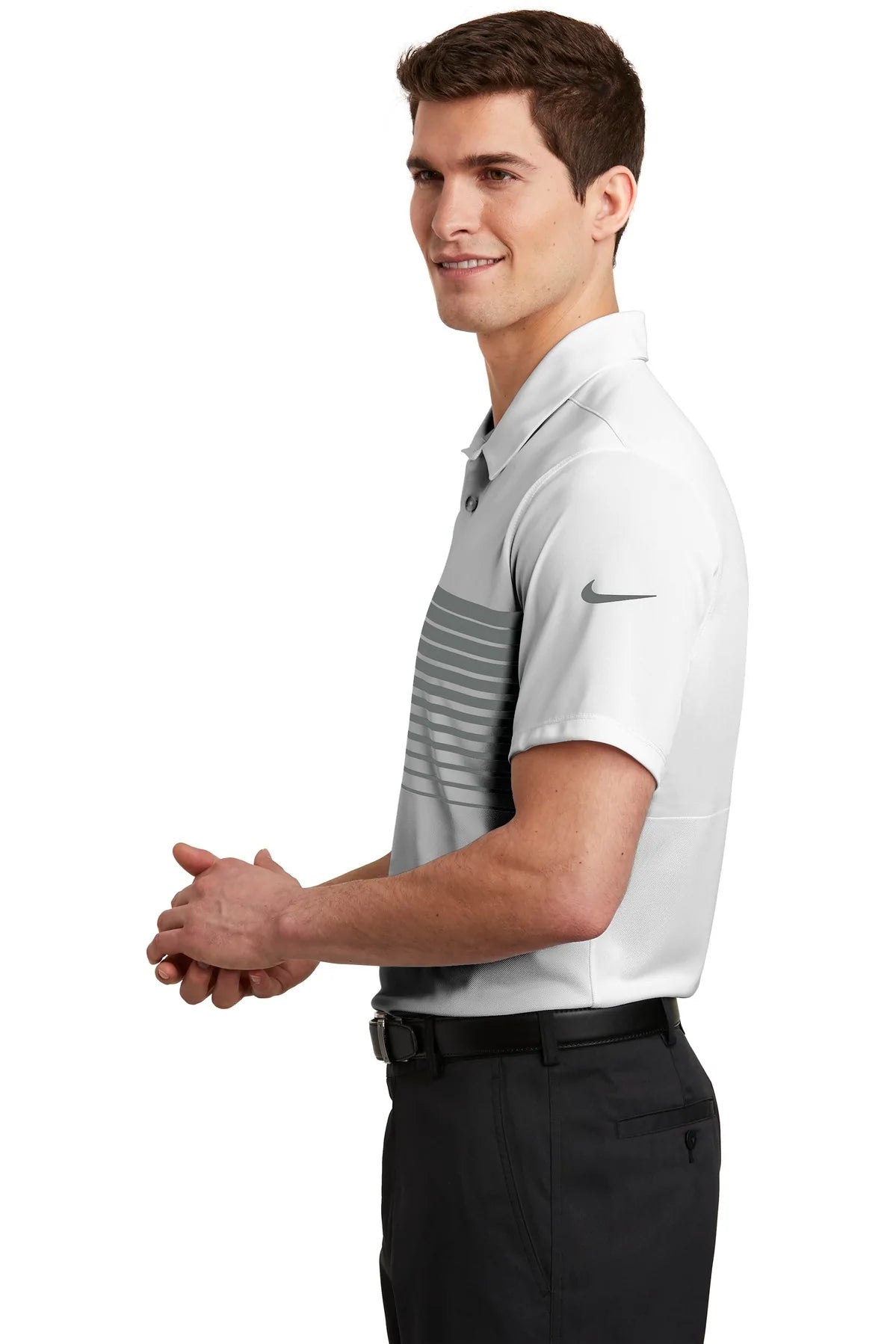 Nike Dri-FIT Chest Stripe Polo.