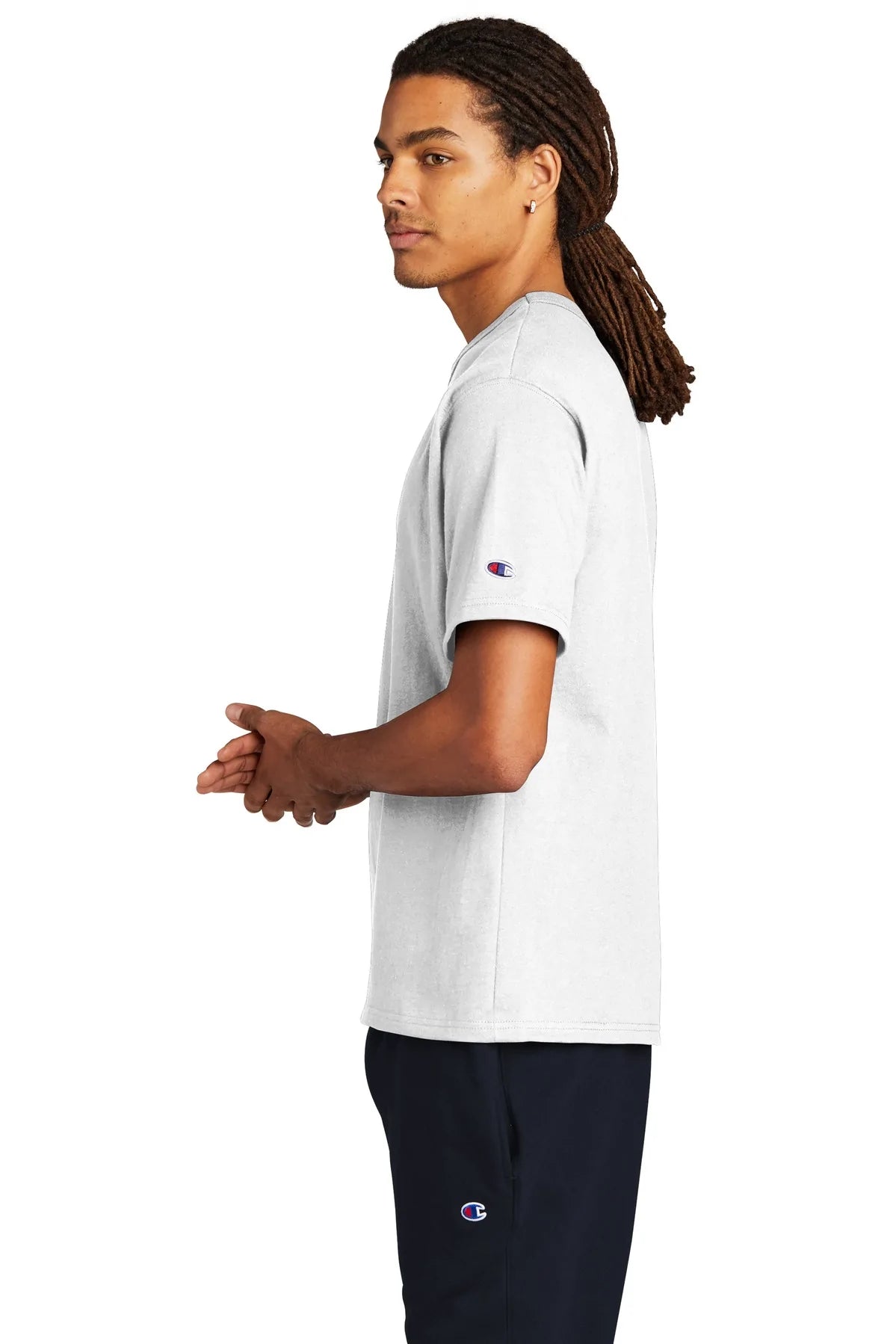 Champion Heritage 7-Oz. Jersey Tee | Ash