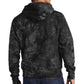 Champion Reverse Weave Scrunch-Dye Tie-Dye Hooded Sweatshirt | Black