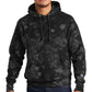 Champion Reverse Weave Scrunch-Dye Tie-Dye Hooded Sweatshirt | Black
